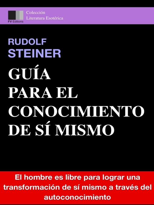 Title details for Guía para el Conocimiento de Sí Mismo by Rudolf Steiner - Available